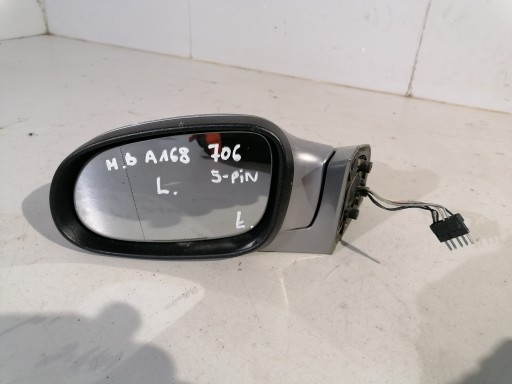 Mercedes A klasa W168 mirror left el. 706 5 PIN