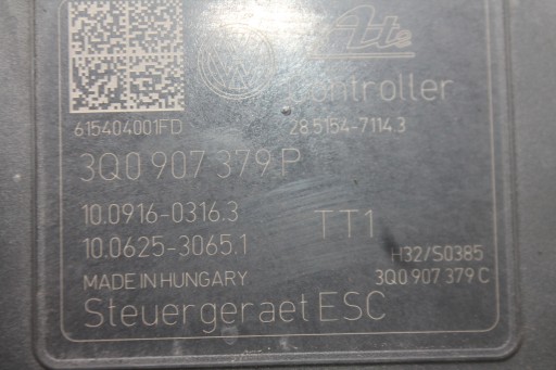 Servo frein ABS 3Q0907379P SKODA OCTAVIA III 1.6 TDI 12-16
