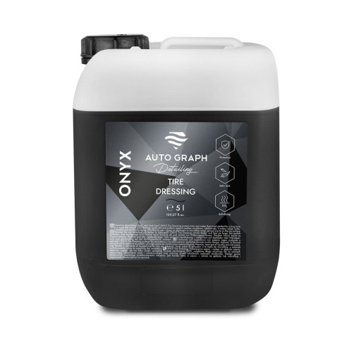 Auto Graph Onyx Tire Dressing 5L - сатиновая повязка для шин