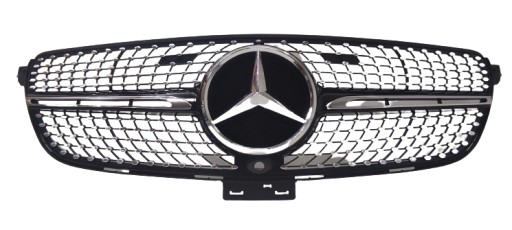 1 - MERCEDES GLE C292 2015 - решетка радиатора логотип камеры