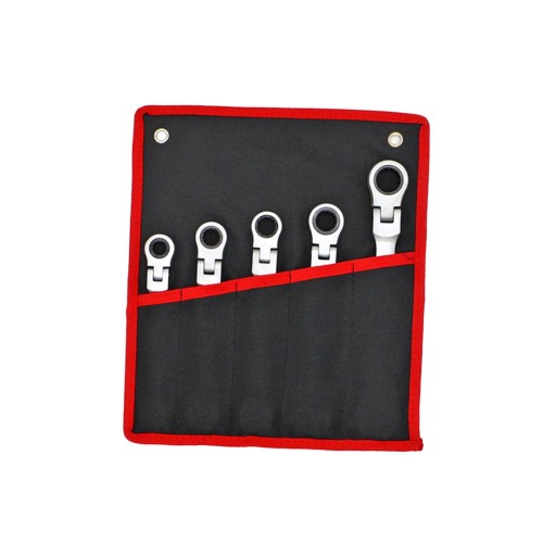 Metric Combination Ratchet Wrenches Kit Set of 5