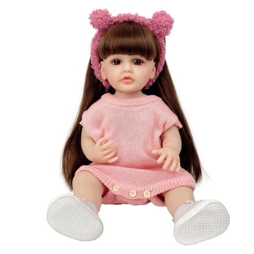 Нова лялька реборн 55 см імітація дитини