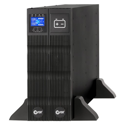 6 квт | джерело безперебійного живлення 6kva ups online tower | стійка 16x9ah flix 6k кришка
