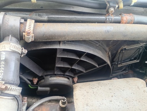 ventilátor motoru chladiče Saab 93 9-3 98-02 2.3