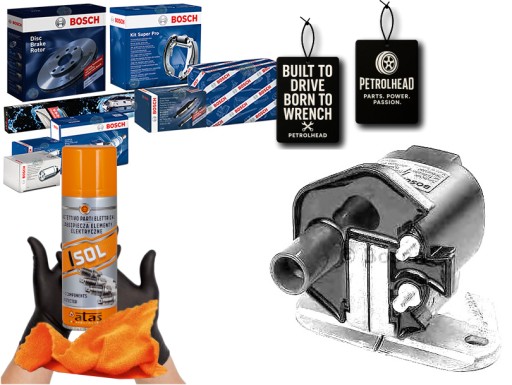 BOS0 221 - Котушка запалювання mercedes m104 m119 bosch #petrolhead pro+ kit4