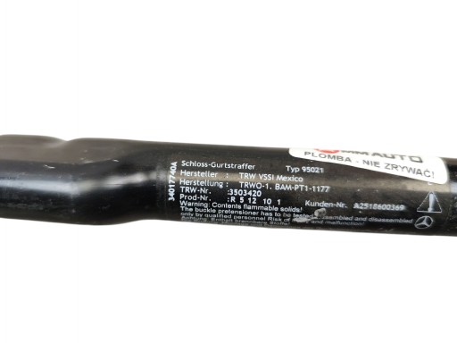 adjuster supports left front MERCEDES ML W164 LIFT A2518600369 A2518600369