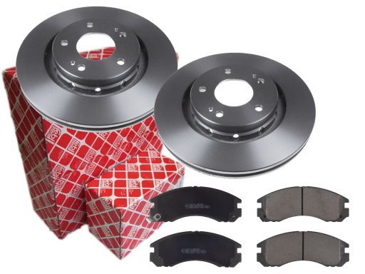 ДИСКИ КОЛОДКИ FEBI ПЕРЕДНІ C-CROSSER 4007 294MM