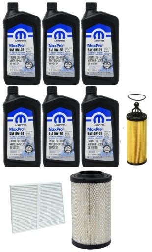 MOPAR 0W20 6L + ФИЛЬТРЫ RAM PROMASTER 3500 3.6 2022
