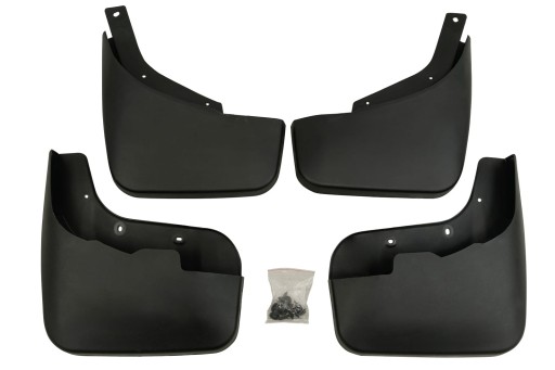 AUDI Q7 2007-2015 с пакетом внедорожных брызговиков