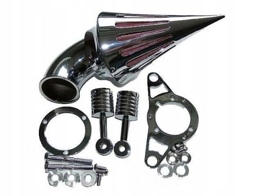 FS-033 - КОНИЧЕСКИЙ ВОЗДУШНЫЙ ФИЛЬТР ХРОМ HARLEY ROCKER CROSS