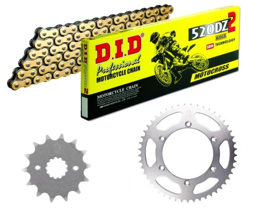 ZDJ1308.40091 - HONDA XR 250 R 96-04 комплект приводу.did JT