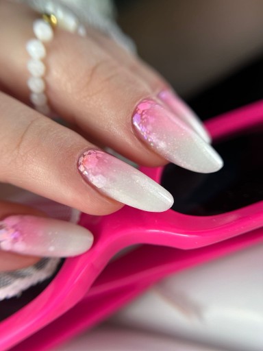 EXCELLENT PRO ŻEL BUDUJĄCY MLECZNY BROKAT DREAMY PINK & GOLD TPO