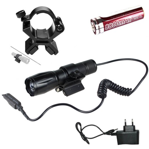 Ліхтарик для полювання на магнітну зброю XM-L T6 ZOOM