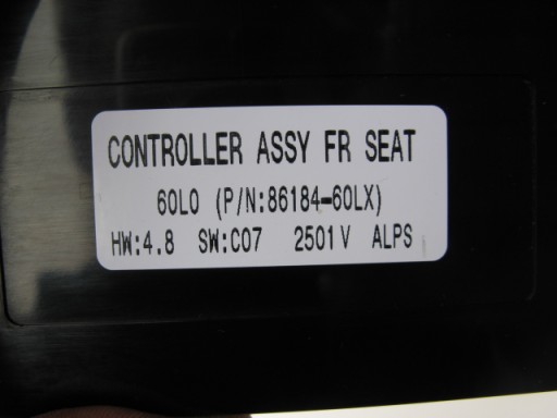 modul Bedienteil SITZ SUZUKI KIZASHI
