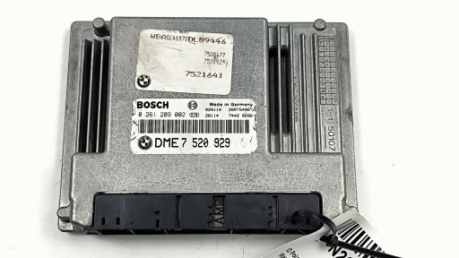 computer of the engine ECU 7520929 3.6 V8 BMW E65 735I