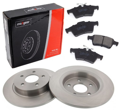 19-1205 - Диски + колодки задні FORD Focus MK2 II C-MAX 280mm