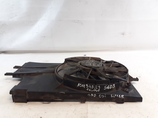 ventilátor chladiče z obal Mercedes W168 1,7