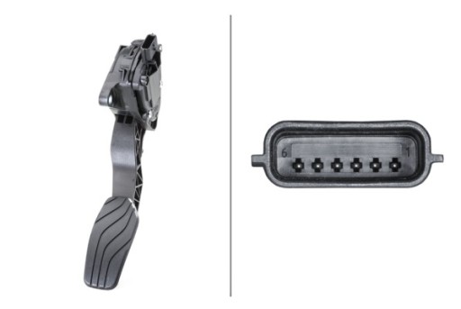 6PV 009 - Датчик положения педали газа hella 6pv009978791 1