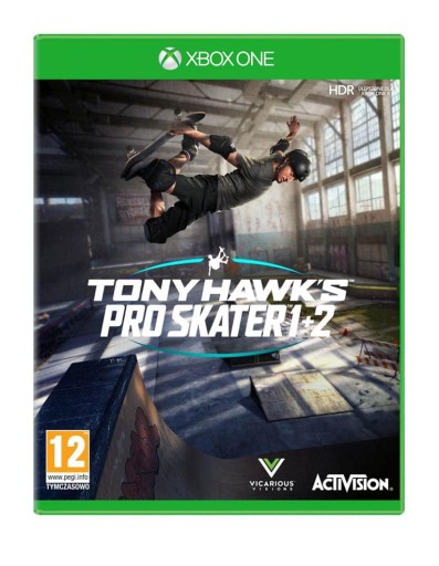 XBOX ONE TONY HAWK'S PRO SKATER 1+2 / ARKÁDOVÁ