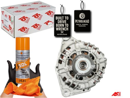 ASPA3109#ECS-PCP+K - Генератор 12v audi a4 1.6-3.0 94-2004 a6 1.8 4.2 97- #petrolhead pro+ kit4