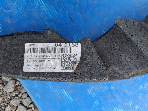 ABSORBER PIANKA nárazníku předek VW TOURAN II 2015R->