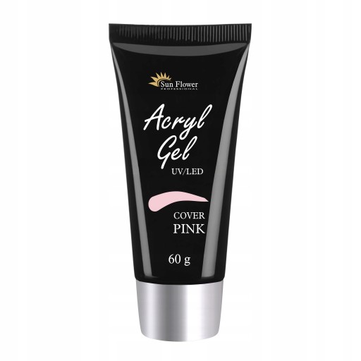 Acyrl Gel - Akryl Krycí gél Ruže 60g! Sun Flower