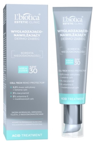 L'biotica Acid Vyhladzujúci denný krém SPF30 35ml