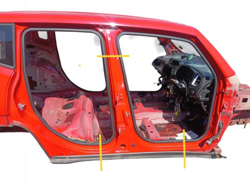 threshold right pillar central JEEP RENEGADE (2014-2018) code LAKIERU 176