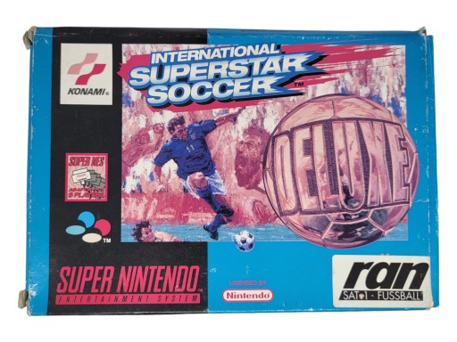 Medzinárodná futbalová superstar SNES Super Nintendo