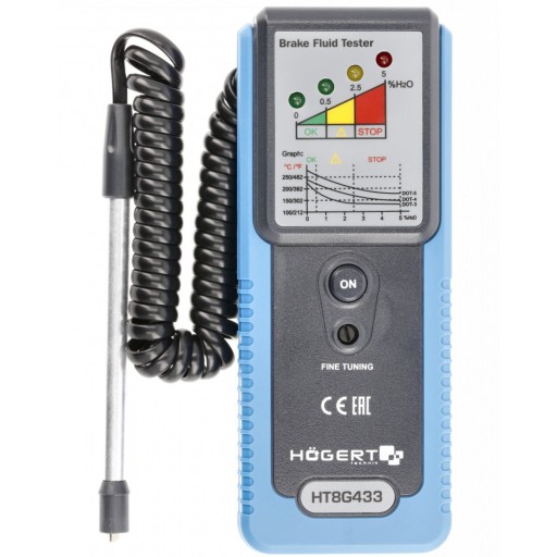 HOGERT HT8G433 ТЕСТЕР ТОРМОЗНОЙ ЖИДКОСТИ МЕТР