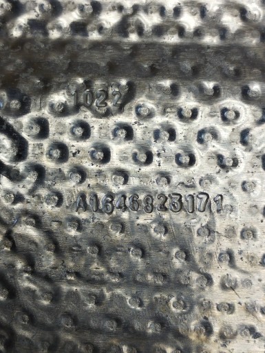 Mercedes ML W164 Blende Abdeckung TERMICZNA A1646823171