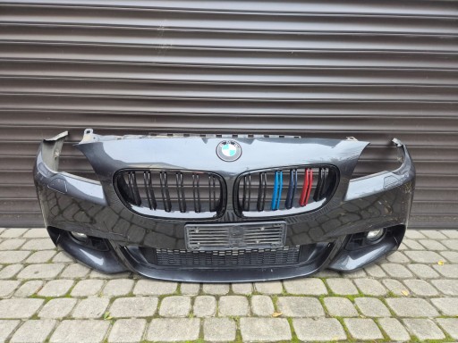 BMW/5/F10/F11/ZDERZAK-ORYG(1) - Bmw 5 f10 f11 lift m package передний бампер в сборе 4xpdc оригинал 13-17