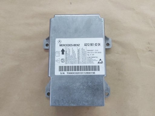 modul SENSOR airbag airbagů POWIETRZNYCH A2129014204 MERCEDES W212