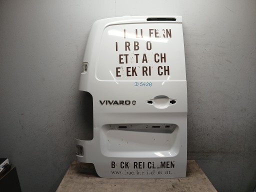 Portière Arrière Gauche OPEL VIVARO C PEUGEOT EXPERT CITROEN JUMPY