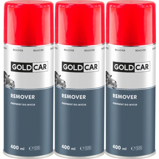 Снятие, промывка, очистка GOLDCAR Remover Spray