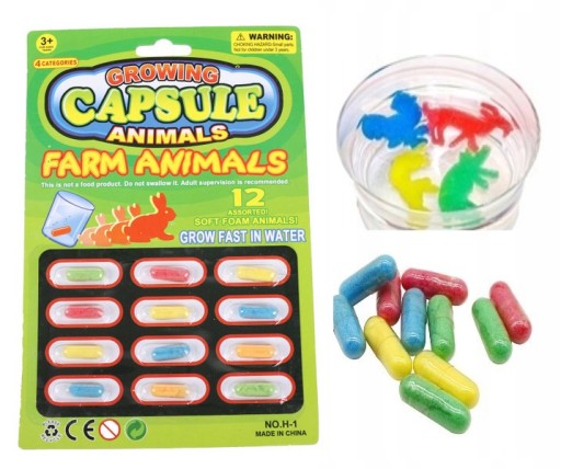 ЧАРІВНІ КАПСУЛИ ТВАРИННОЇ ФЕРМИ, ЩО РОСТУТЬ У ВОДІ
