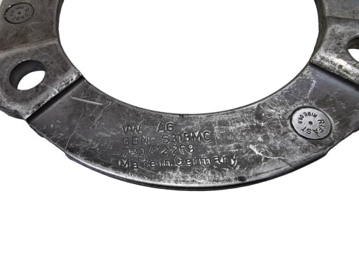 bracket of a shock absorber PORSCHE CAYENNE II 7P 7P0412269