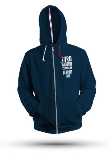 КАРДИГАН С КАПЮШОНОМ FORD HERITAGE ROZM M OE