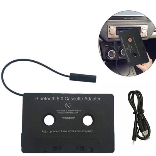 Převodník CASSETTE ADAPTER Bluetooth Kazeta Magnet za 409 Kč - Allegro