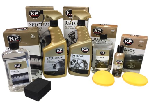 Набор косметики K2 для ухода за автомобилем