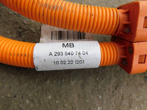 Mercedes EQC N293 elektryk bundle wiring electrical baterii A2935407404