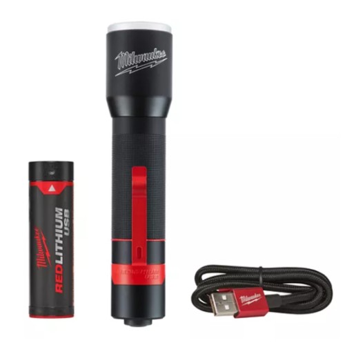 Фонарик перезаряжаемый USB 700LM L4 MLED-201