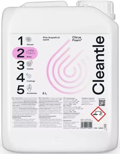 Cleantle Citrus Foam2 5l