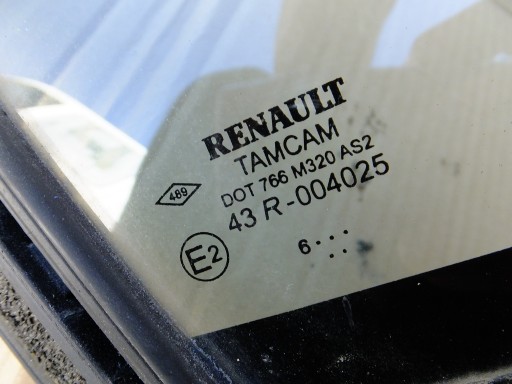 window right front renault clio IV 2016r