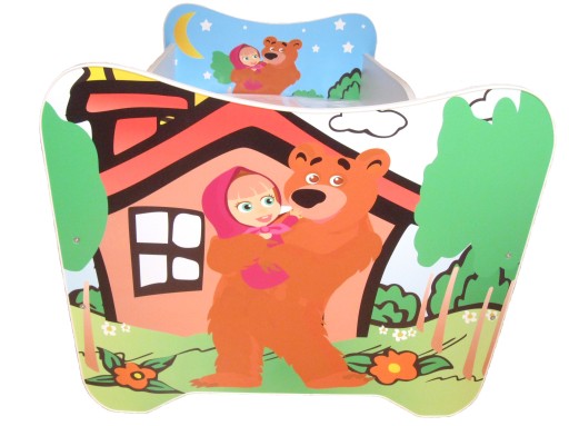 ДИТЯЧА КРАСКА Ліжко МІДІ 89 х 164 см біле