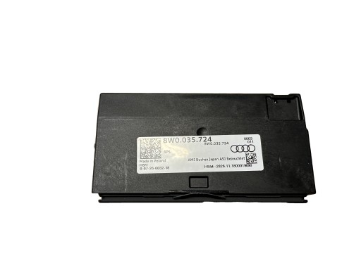 AUDI A4 A5 8W B9 Q5 PORT AUX USB 8W0035724