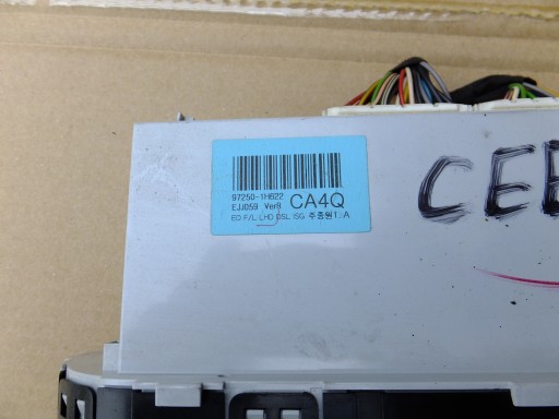 panel regulation of the air conditioning kia ceed and lift 2009r 97250-1H622