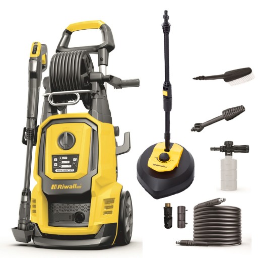 RIWALL МОЙКА ВЫСОКОГО ДАВЛЕНИЯ REPW RC 180 380 БАР EW ШЛАНГ 13 М МОЩНЫЙ