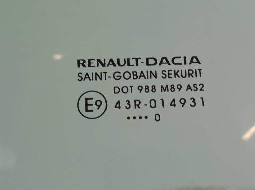 window door left front Dacia Lodgy and (2012- )