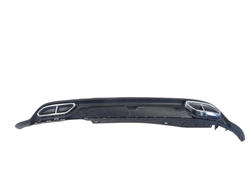 VW POLO VI LIFT R-LINE DYFUZOR spoiler der Stoßstange heck hinten
